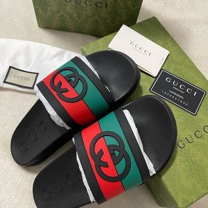 Men’s Interlocking G slides sandal
